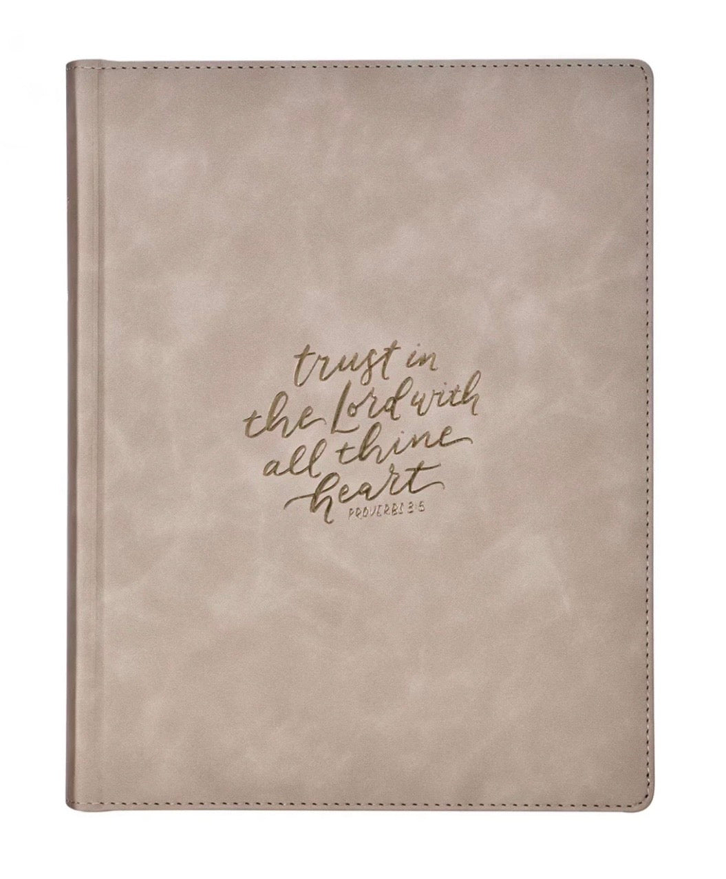 Taupe Large Print KJV Journaling Bible