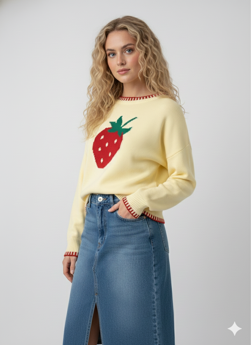 The Fraise Sweater