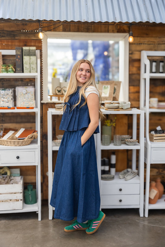The Emma Denim Set