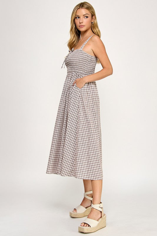 Fall Plaid Dress